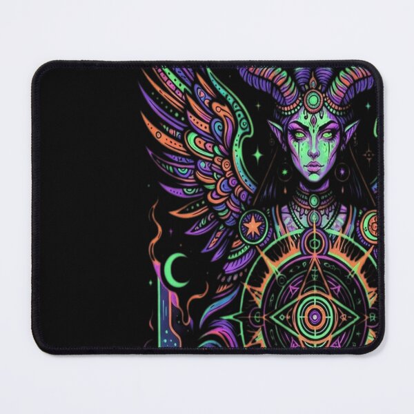 Item preview, Neon Baphomet designed and sold by vhoa6350.