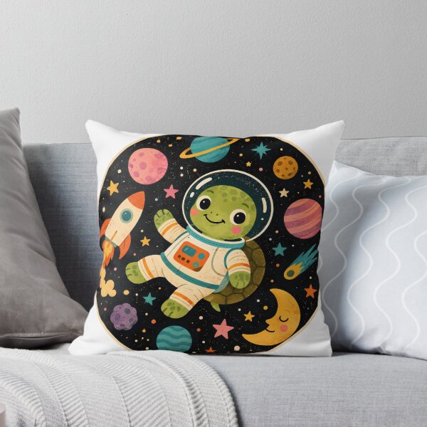 Item preview, Wall Art - Postcard - #4 - Spacefaring Turtle Adventure designed and sold by ForeverPrintsOK.