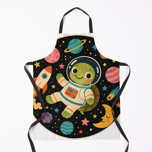 Item preview, Wall Art - Postcard - #4 - Spacefaring Turtle Adventure designed and sold by ForeverPrintsOK.