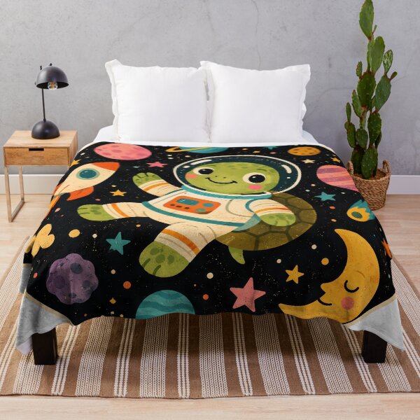 Item preview, Wall Art - Postcard - #4 - Spacefaring Turtle Adventure designed and sold by ForeverPrintsOK.