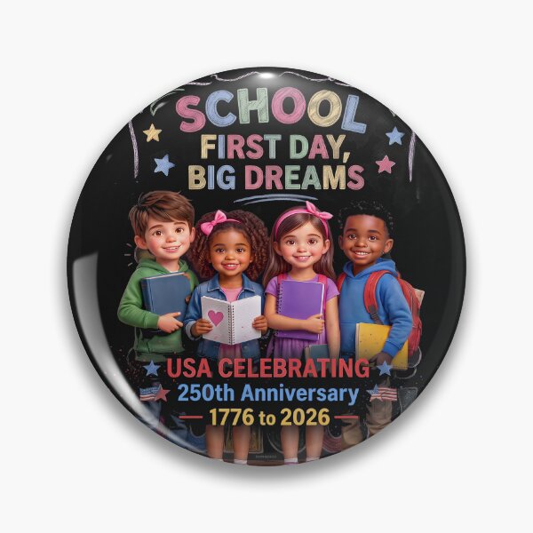 Item preview, SCHOOL - First Day - Big Dreams - USA 250th Anniversary Celebration 1776 to 2026 - Special Edition designed and sold by DBM Photo Art 1.