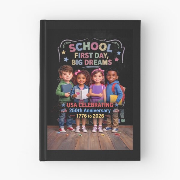 Item preview, SCHOOL - First Day - Big Dreams - USA 250th Anniversary Celebration 1776 to 2026 - Special Edition designed and sold by DBM Photo Art 1.