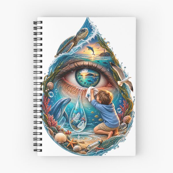 Item preview, The Sea Weeps – Let's Protect Our Oceans designed and sold by Minddey.