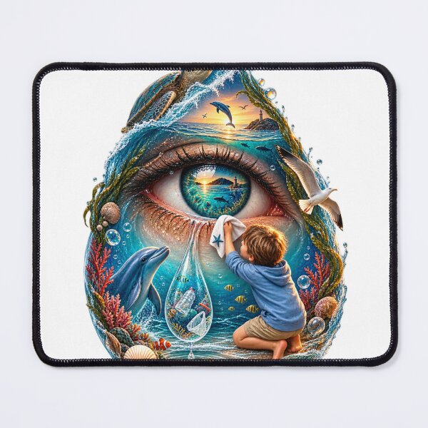Item preview, The Sea Weeps – Let's Protect Our Oceans designed and sold by Minddey.