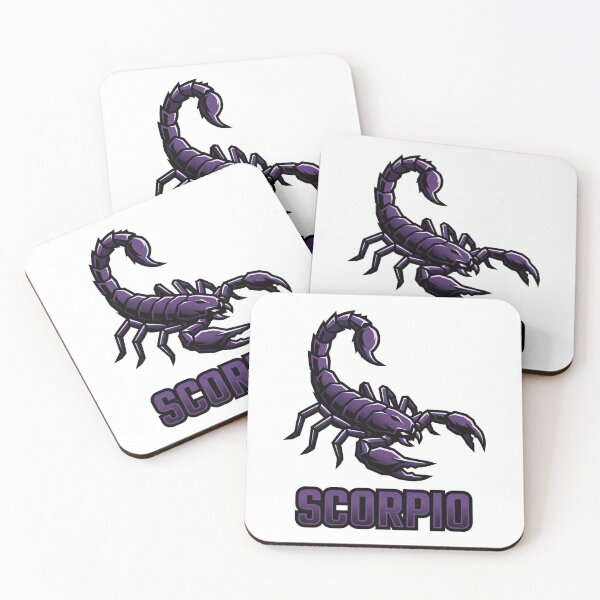 Item preview, Scorpio Purple Scorpion Mascot designed and sold by Bad-Decisions-Designs.