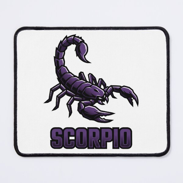 Item preview, Scorpio Purple Scorpion Mascot designed and sold by Bad-Decisions-Designs.