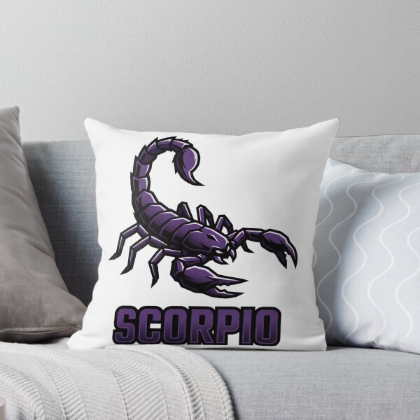 Item preview, Scorpio Purple Scorpion Mascot designed and sold by Bad-Decisions-Designs.