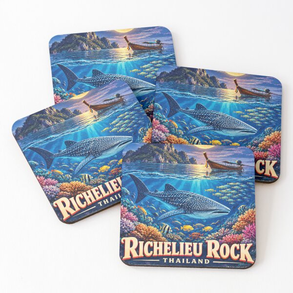 Item preview, Richelieu Rock Midnight – Thailand Underwater Night designed and sold by Spirit of Siam.