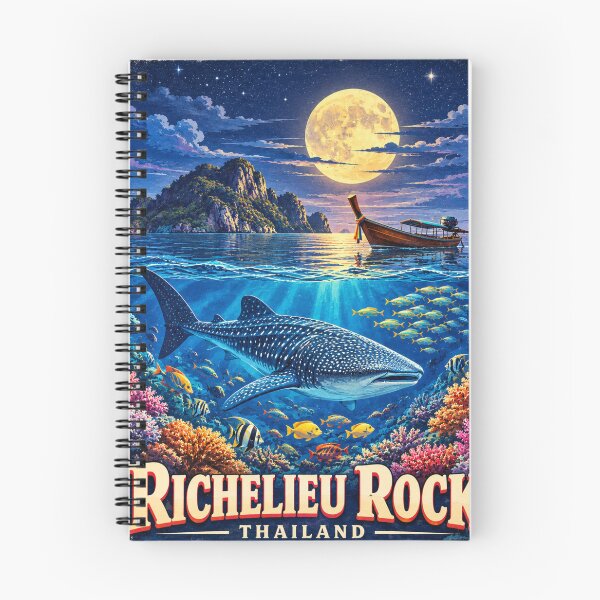 Item preview, Richelieu Rock Midnight – Thailand Underwater Night designed and sold by Spirit of Siam.