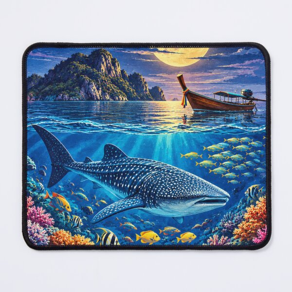 Item preview, Richelieu Rock Midnight – Thailand Underwater Night designed and sold by Spirit of Siam.