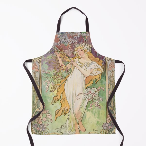 Item preview, Alphonse Mucha Spring 1896 designed and sold by maniacfitness.