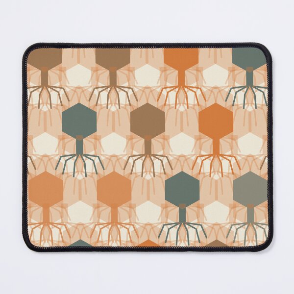 Item preview, Bacteriophage Grid Geometric Pattern 005 designed and sold by TexSta.