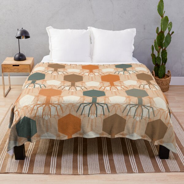 Item preview, Bacteriophage Grid Geometric Pattern 005 designed and sold by TexSta.