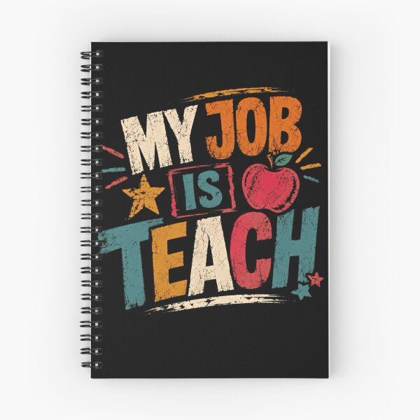 Item preview, My Job Is Teach Teacher Appreciation Educator Profession designed and sold by RetroMini2026.