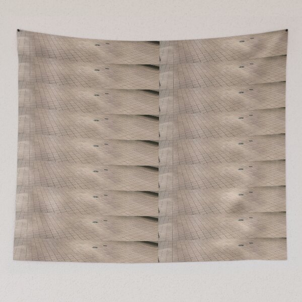 Item preview, Tiled Floor: Drain and Tile Pattern Photography Print designed and sold by KaleChub.