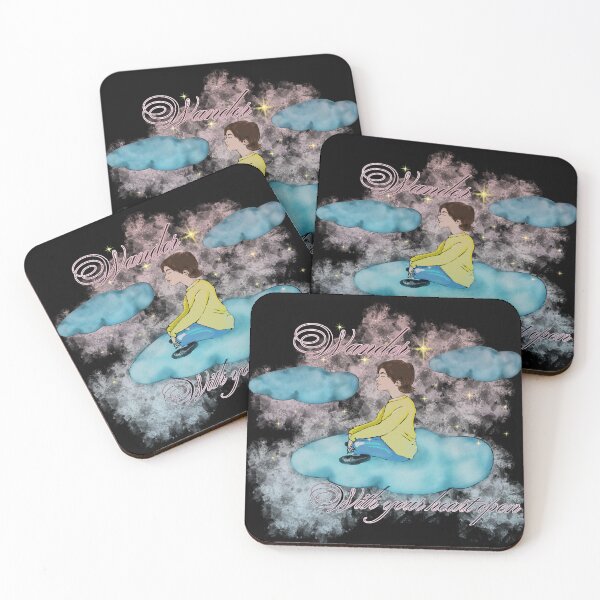Item preview, Wander With Your Heart Open - Dreamy Cloud Meditation Art designed and sold by Kyradem.