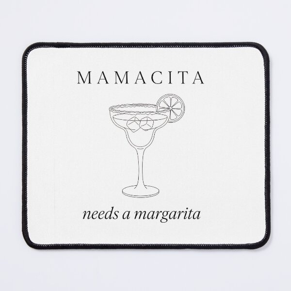 Item preview, Mamacita Needs a Margarita Minimal Line Art Mo designed and sold by Conpo.
