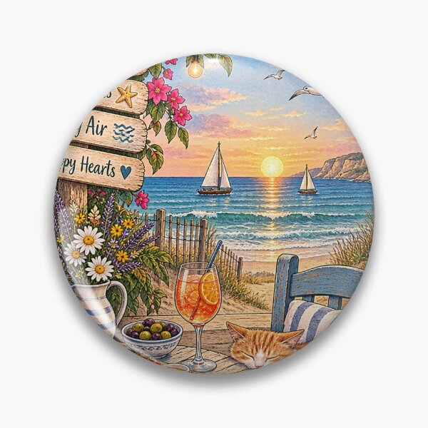 Item preview, Sun, Sandy Toes & Salty Air – Coastal Summer designed and sold by Moonroot Studio.
