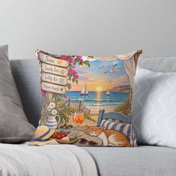 Item preview, Sun, Sandy Toes & Salty Air – Coastal Summer designed and sold by Moonroot Studio.
