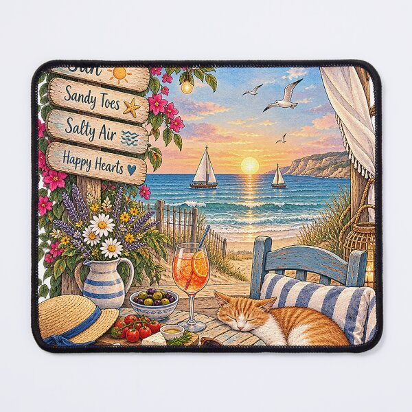 Item preview, Sun, Sandy Toes & Salty Air – Coastal Summer designed and sold by Moonroot Studio.