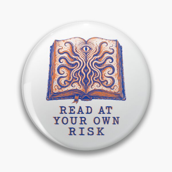 Item preview, Lovecraft Read at Your Own Risk – Occult Tome designed and sold by Fenay Designs.