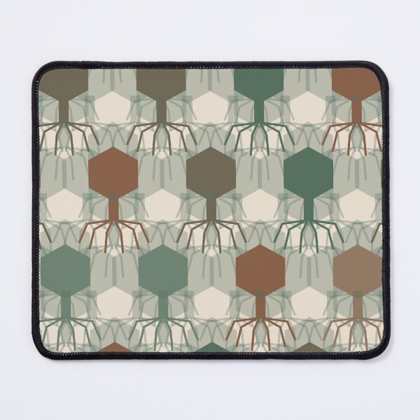 Item preview, Bacteriophage Grid Geometric Pattern 007 designed and sold by TexSta.
