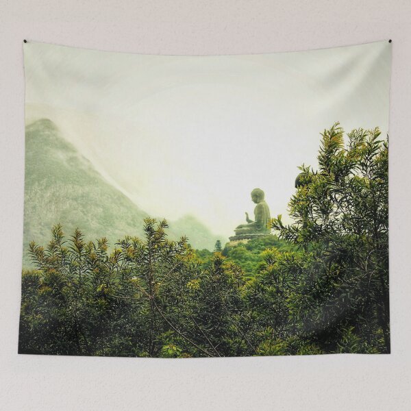 Item preview, Buddha Above the Trees designed and sold by Songsnsmuttales.