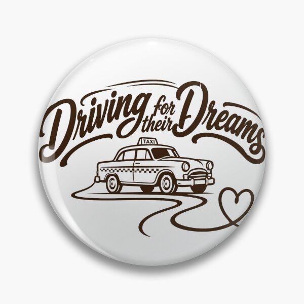 Item preview, Driving For Their Dreams Vintage Taxi Quote designed and sold by Haque Desigens.