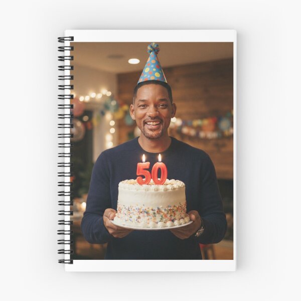 Item preview, Will smith 50th Birthday funny prank meme memes happy 50 designed and sold by CheeseBlueprint.