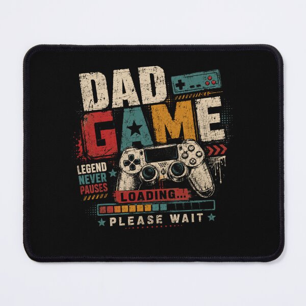 Item preview, Dad Game Legend Never Pauses Loading Please Wait Gaming Dad Father designed and sold by RetroMini2026.