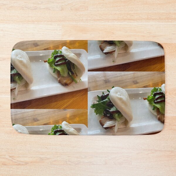 Item preview, Pork Buns: Steamed Bao Food Photography Print designed and sold by KaleChub.