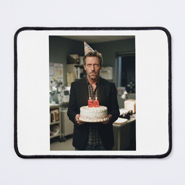 Item preview, Doctor house 50th Birthday funny prank meme memes happy 50 designed and sold by CheeseBlueprint.