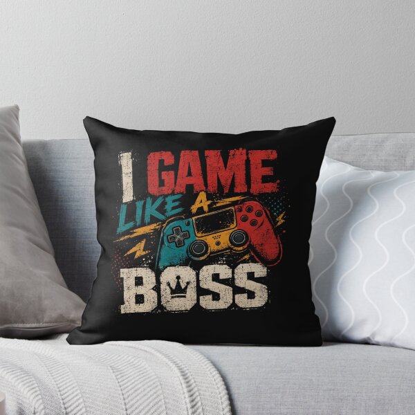 Item preview, I Game Like A Boss Video Game Gamer Gaming Controller designed and sold by RetroMini2026.