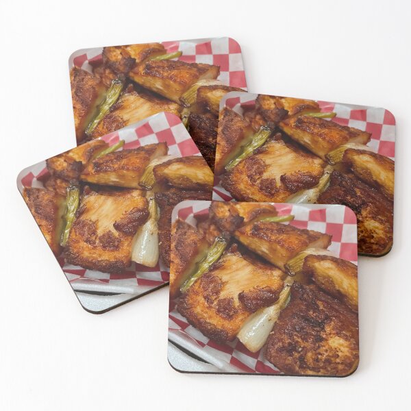 Item preview, Grilled Skewers: Barbecue Chicken and Onion Photography Print designed and sold by KaleChub.