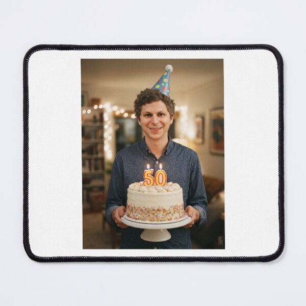 Item preview, Michael cera 50th Birthday funny prank meme memes happy 50 designed and sold by CheeseBlueprint.