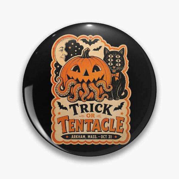 Item preview, Lovecraft Halloween – Trick or Tentacle in Arkham designed and sold by Fenay Designs.