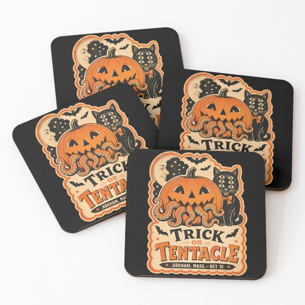 Item preview, Lovecraft Halloween – Trick or Tentacle in Arkham designed and sold by Fenay Designs.