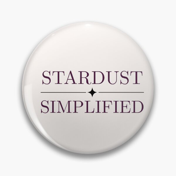 Item preview, Stardust Simplified | Deep Plum Serif & Celestial Star Typography designed and sold by Sparkle First Co..