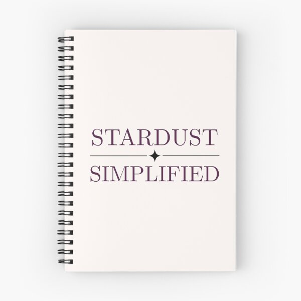 Item preview, Stardust Simplified | Deep Plum Serif & Celestial Star Typography designed and sold by Sparkle First Co..