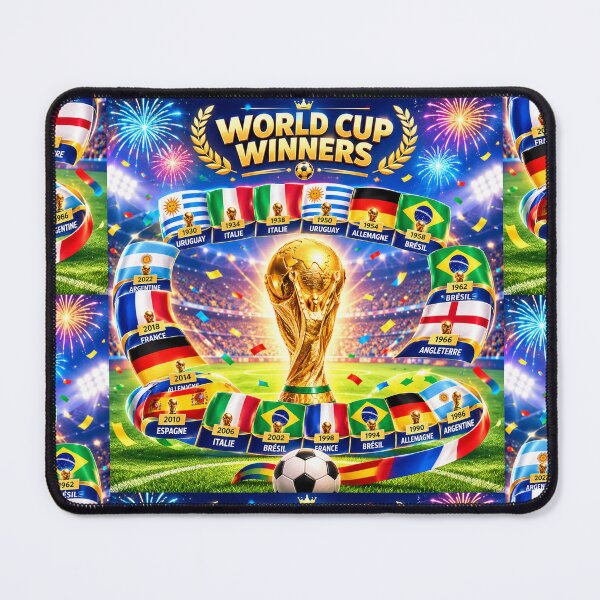 Item preview, Men's Football World Cup Winners designed and sold by MrBoutik.