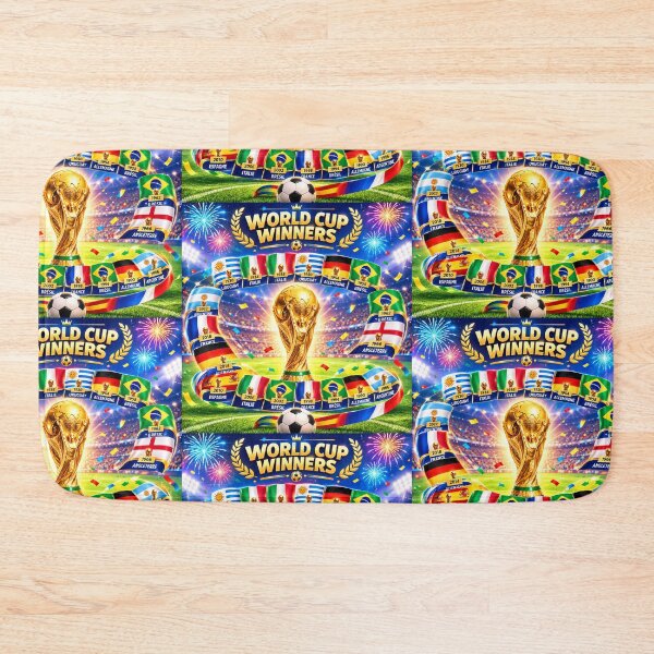 Item preview, Men's Football World Cup Winners designed and sold by MrBoutik.