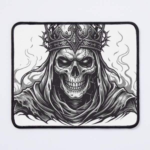 Item preview, Rule the Dark Gothic Skull King designed and sold by Ghost Of Chill.
