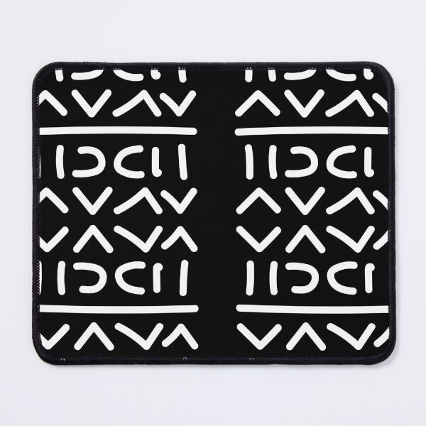 Item preview, Geometric Bogolan Pattern – Earth-Colored Triangles designed and sold by Wolagno.