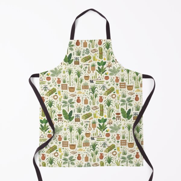 Item preview, Tropical Sugarcane Harvest Seamless Pattern – Farm-to-Table Botanical Print designed and sold by OpenDreamArts.