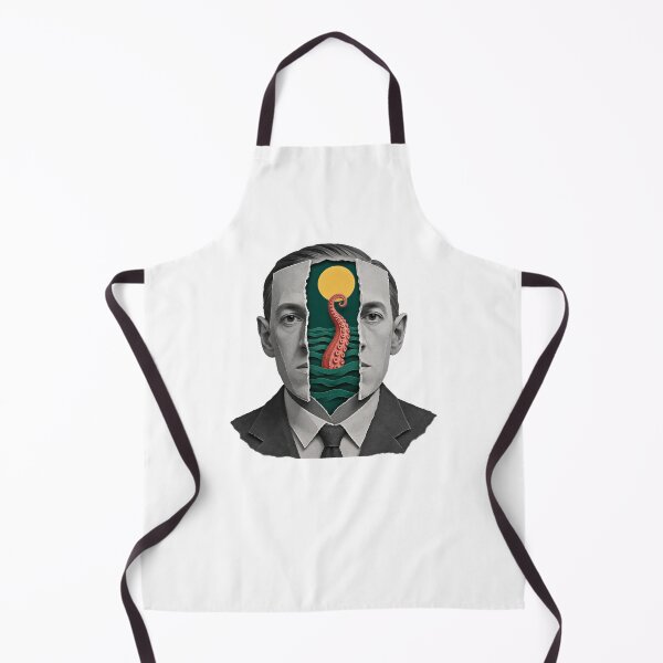 Item preview, H. P. Lovecraft Portrait – Ocean Within designed and sold by Fenay Designs.