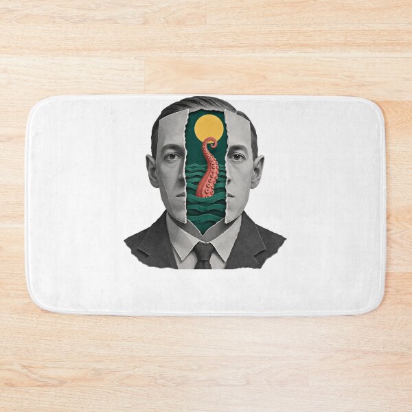 Item preview, H. P. Lovecraft Portrait – Ocean Within designed and sold by Fenay Designs.