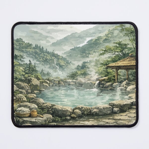 Item preview, Waters of Tranquility / Japanese Minimalism Collection designed and sold by ValentynaTyshenkoArt.