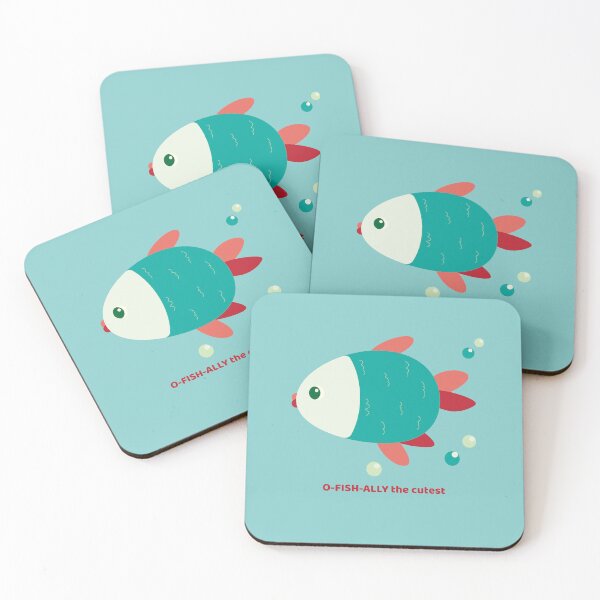Item preview, Cute Fish word pun designed and sold by LensArtFusion.