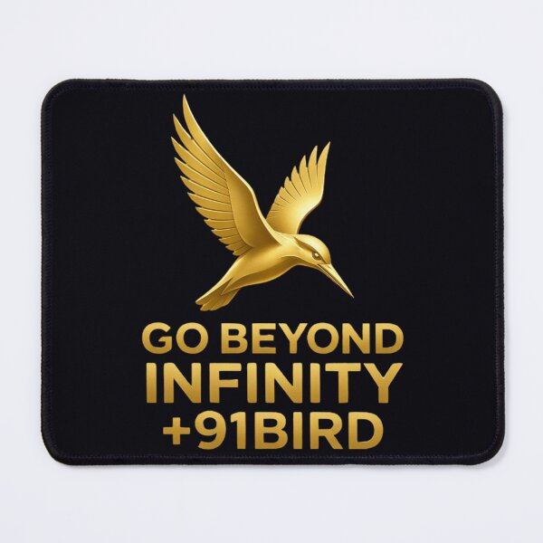 Item preview, +91BIRD Go Beyond Infinity (Shining Gold) designed and sold by Plus91BIRD.