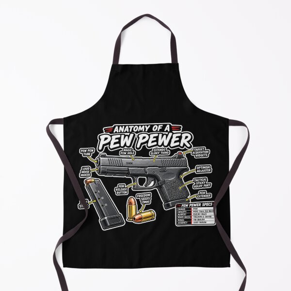 Item preview, Anatomy Of A Pew Pewer Gun Lovers designed and sold by super-think.
